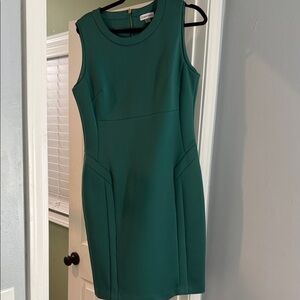 Calvin Klein Teal Midi Dress